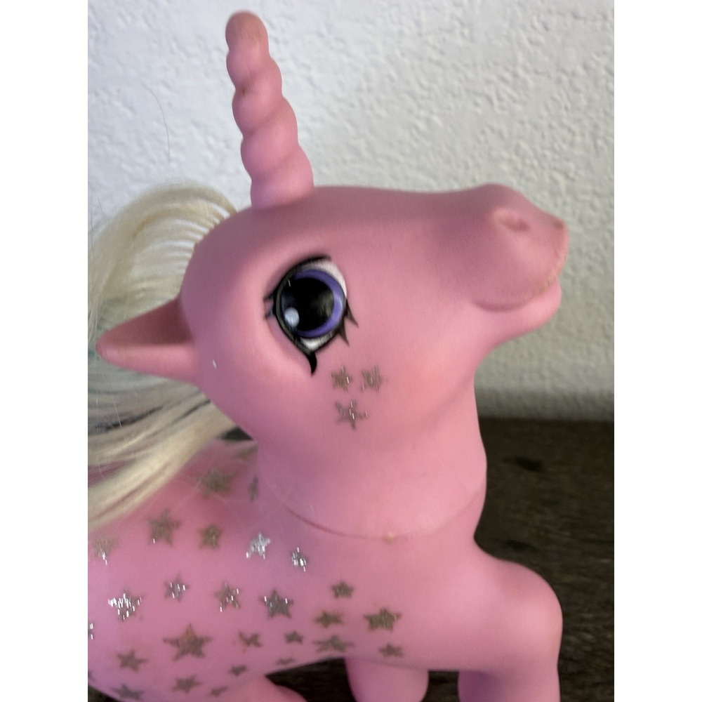 Vintage My Little Pony 1987 G1 Pink Unicorn Twice as Fancy Milky Way - Picture 9 of 15